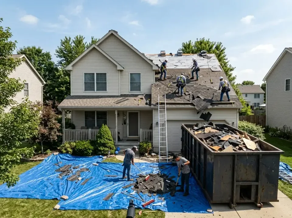 roof-replacement-debris-remova-004 — frequently asked questions, Cheapest Dumpster Rentals in Morris, AL